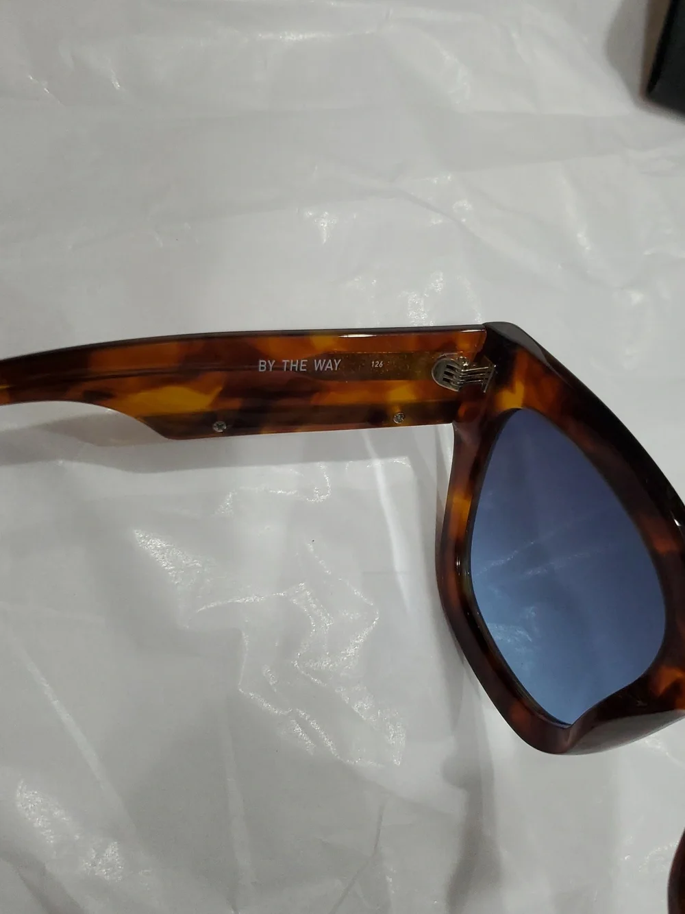 Quay Australia By The Way brown tortoiseshell fade lenses Oversized Sunglasses